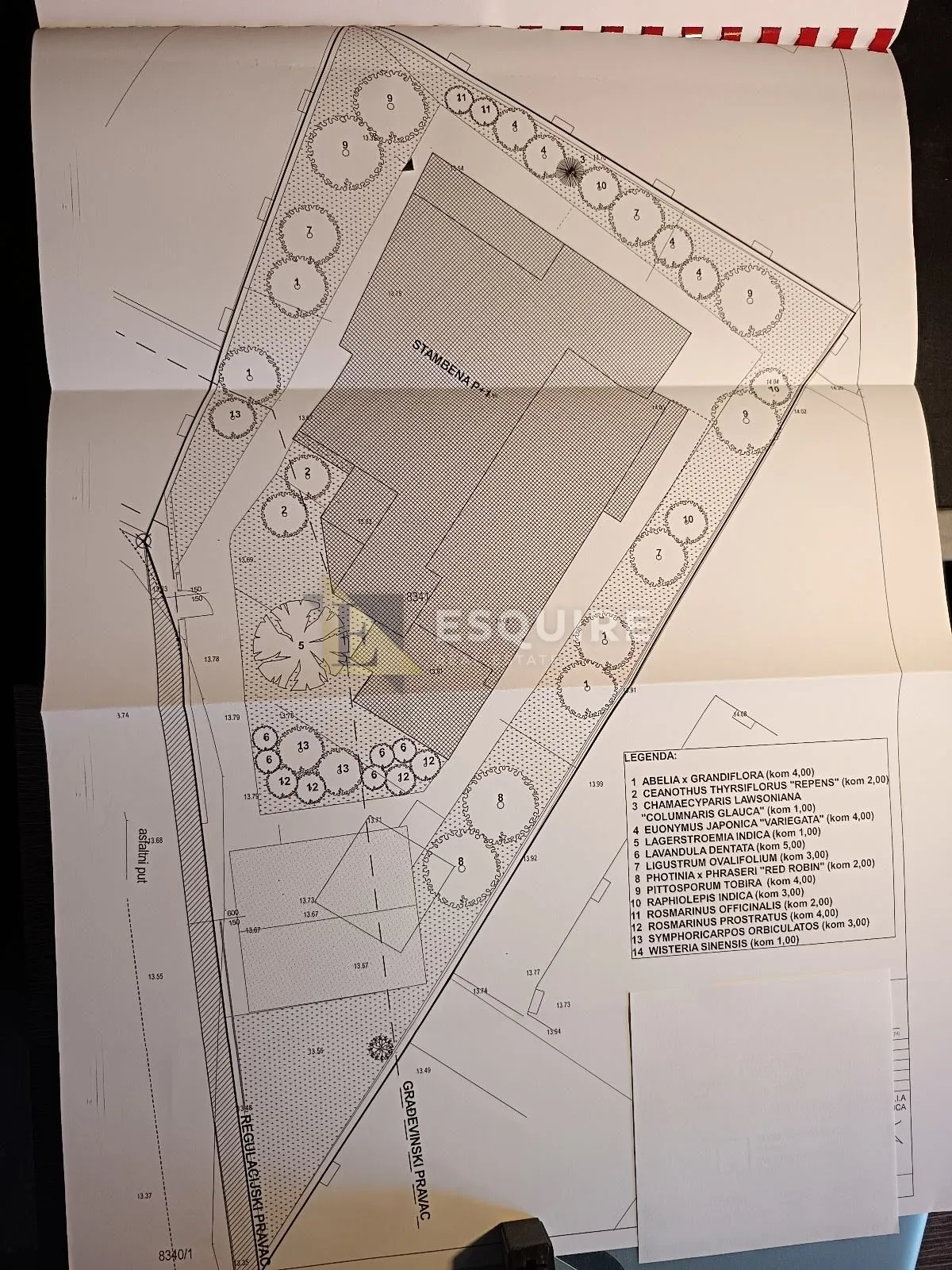 privlaka - mletak - zemljište s dozvolom za kuću - 475m2 - slika 3