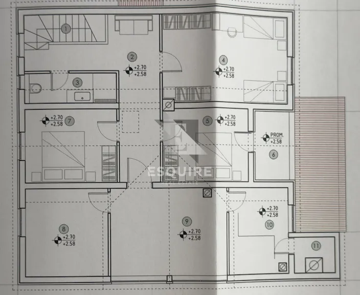 zemunik donji - samostojeća katnica s velikim dvorištem - 260m2 - slika 31
