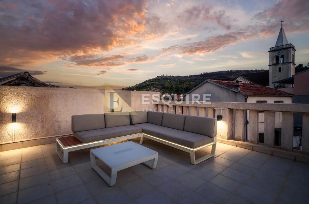 zaton - šibenik - prvi red uz more - luxury stone house - slika 42