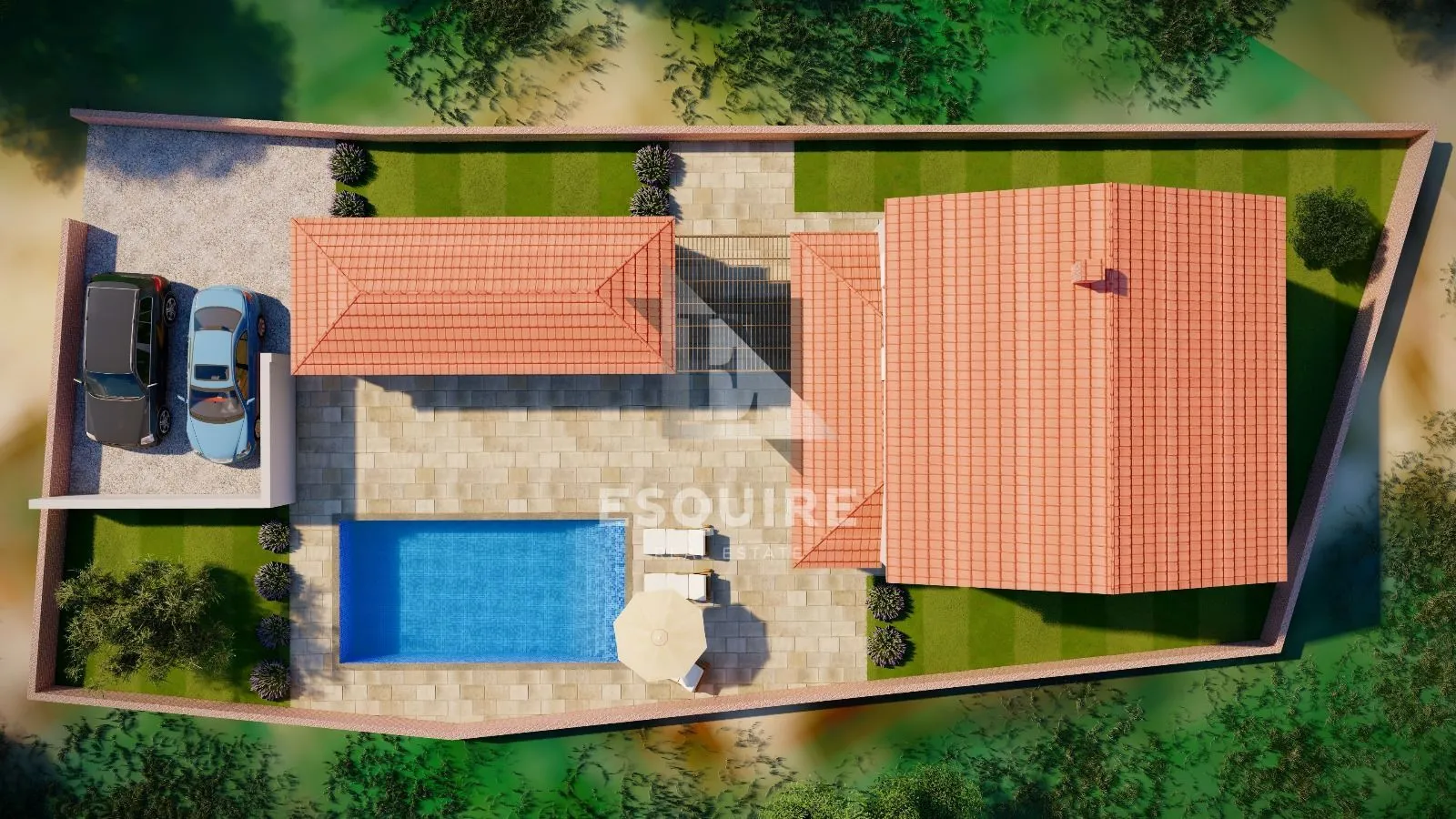 poličnik - katnica sa bazenom i konobom u izgradnji - 158m2 - slika 10