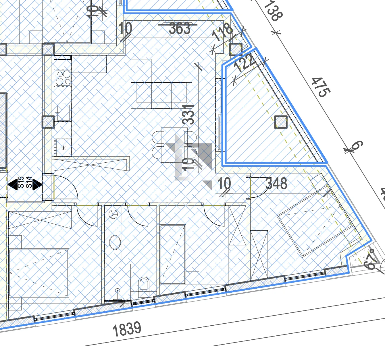 zadar - vidikovac - trosoban penthouse s14, lift i garaža - 115m2 - slika 21