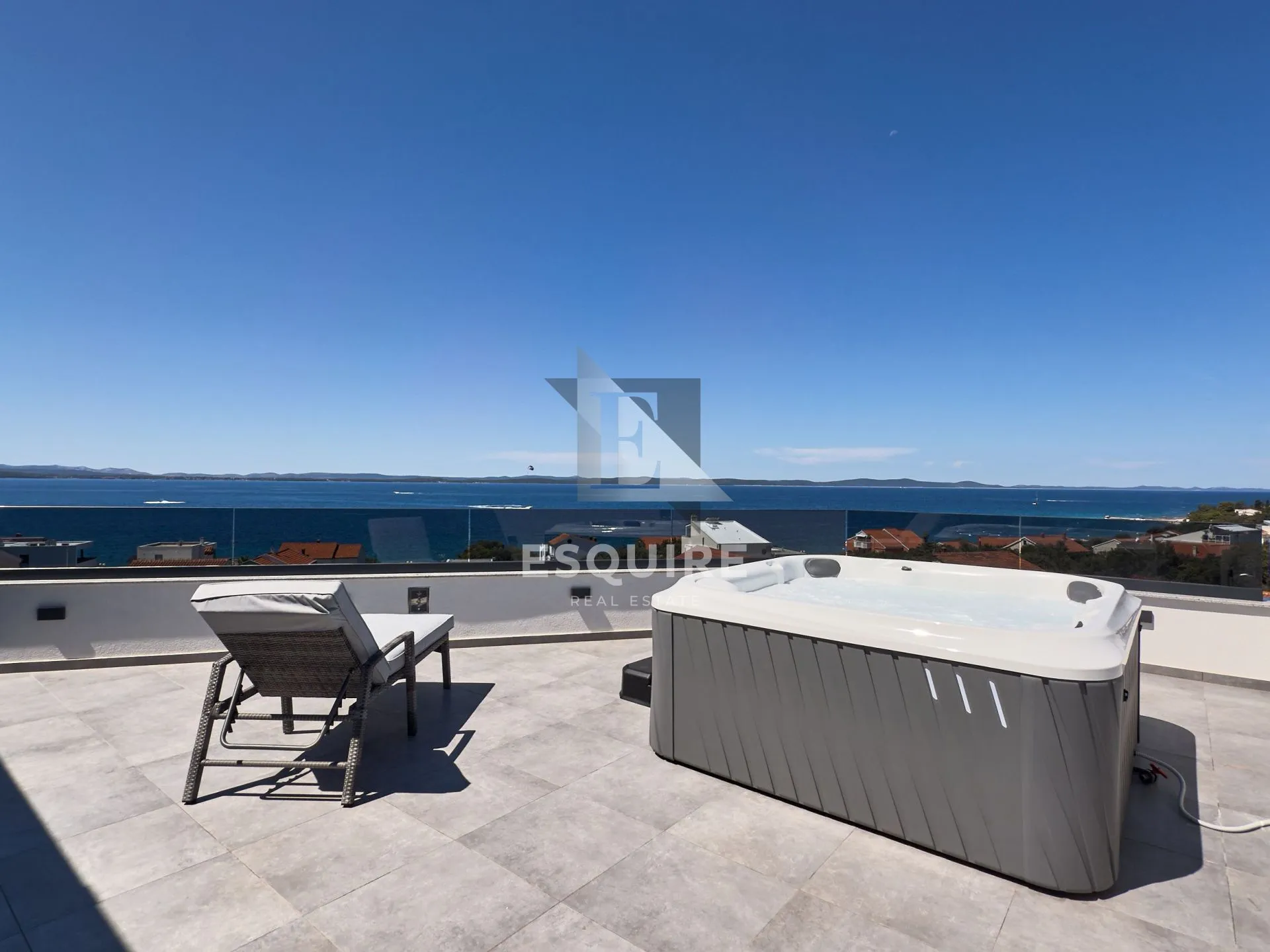 petrčane - punta skala luksuzni penthouse s krovnom terasom nadomak mora!! - slika 36