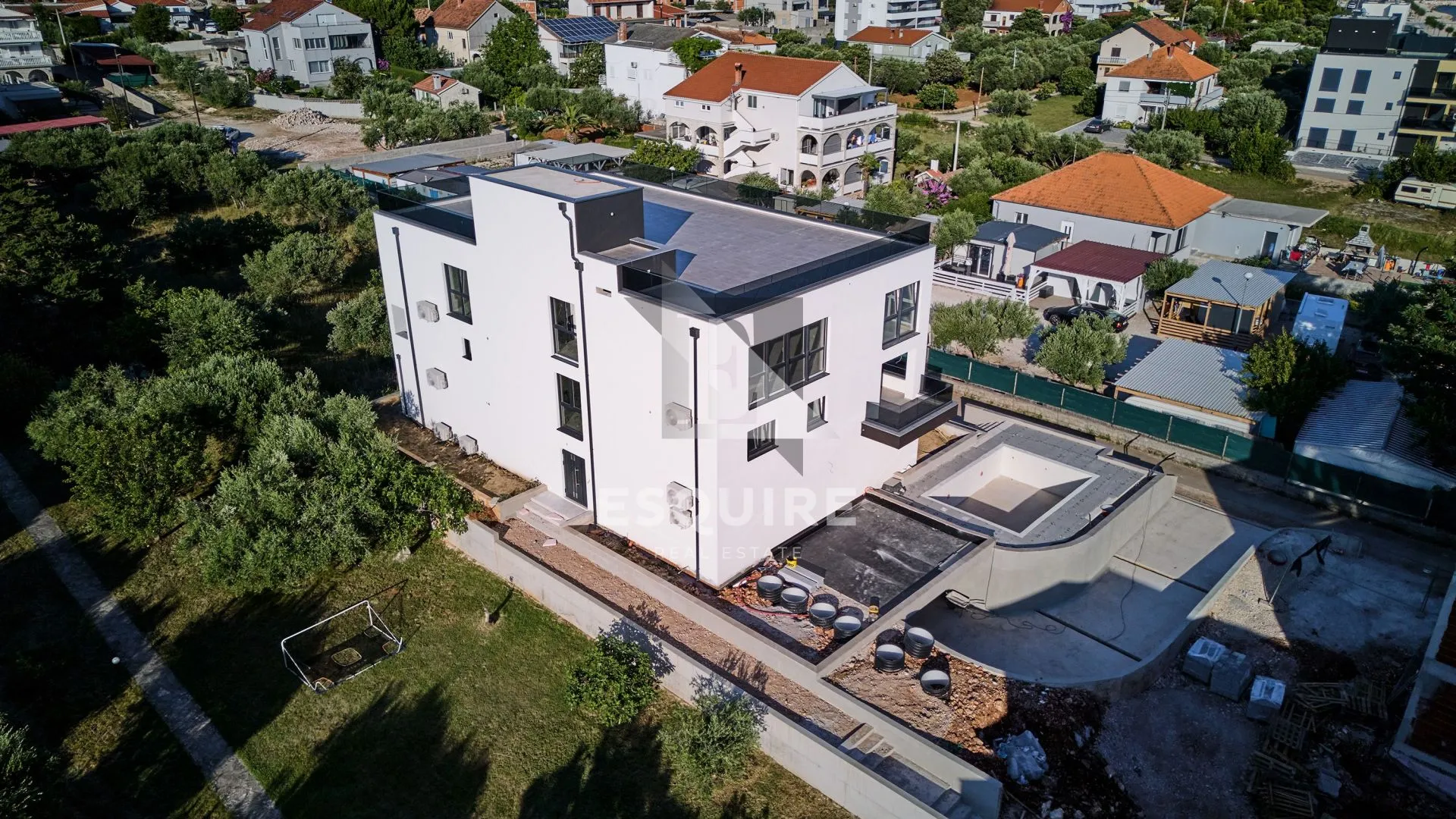 zadar - sukošan penthouse s201 prvi red do mora - 249m2 - slika 4