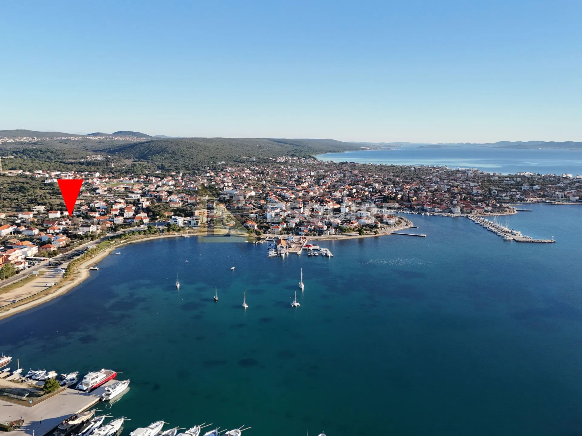 sukošan - atraktivno građevisko zemljište, blizina mora - 1348m2 - slika 2