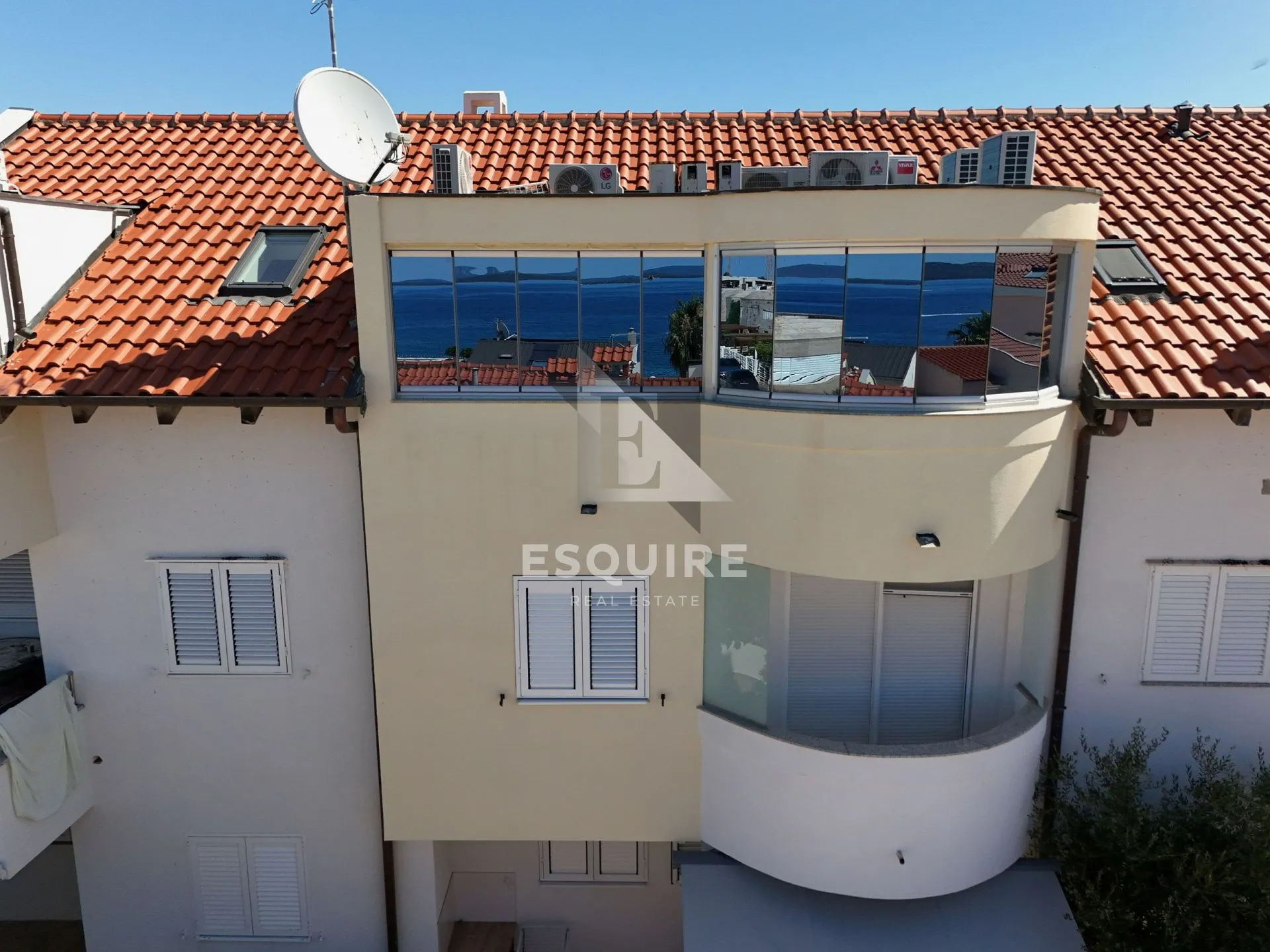 punta skala - petrčane - drugi red od mora namješten luksuzni penthouse, 168 m²!!! - slika 11