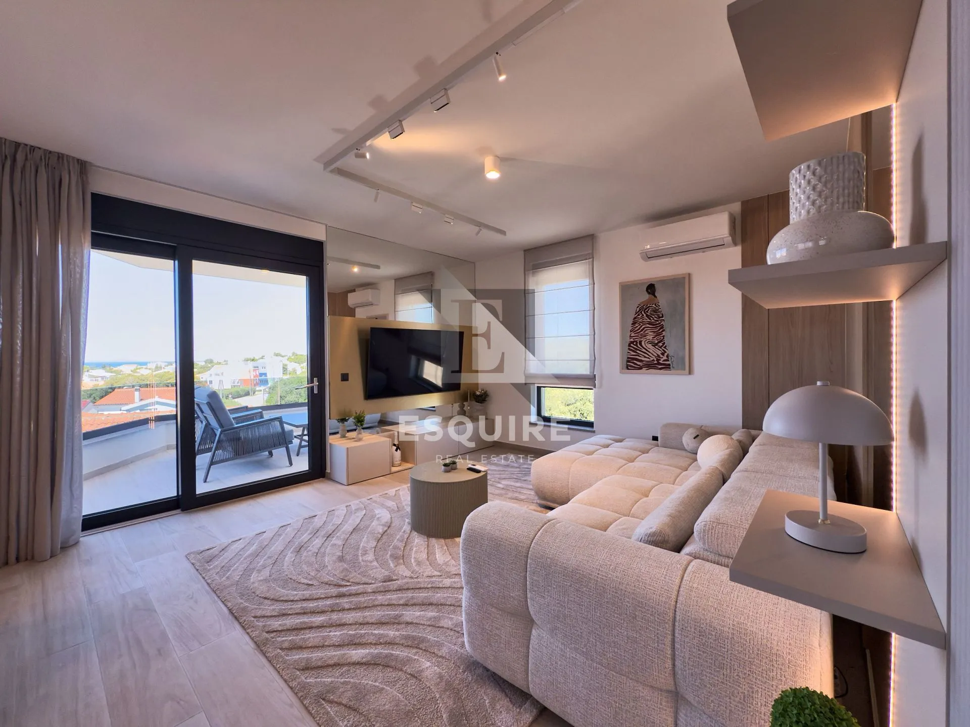 petrčane - punta skala luksuzni penthouse s krovnom terasom nadomak mora!! - slika 5