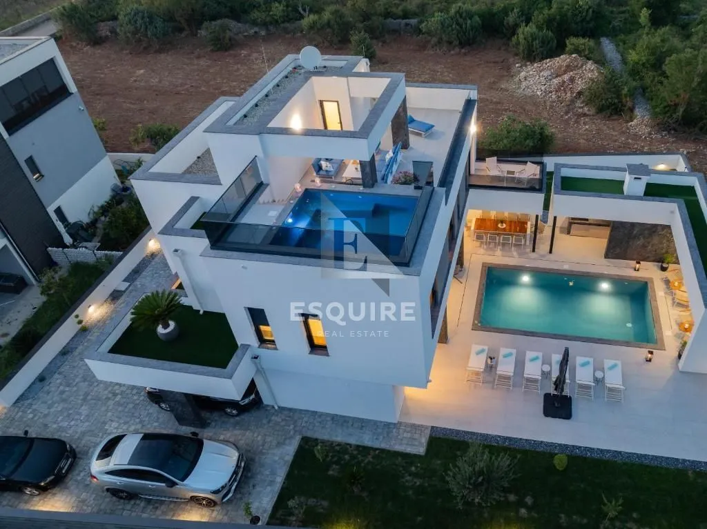zaton - luksuzna četverosobna vila, 2 bazena - 234m2 - slika 3