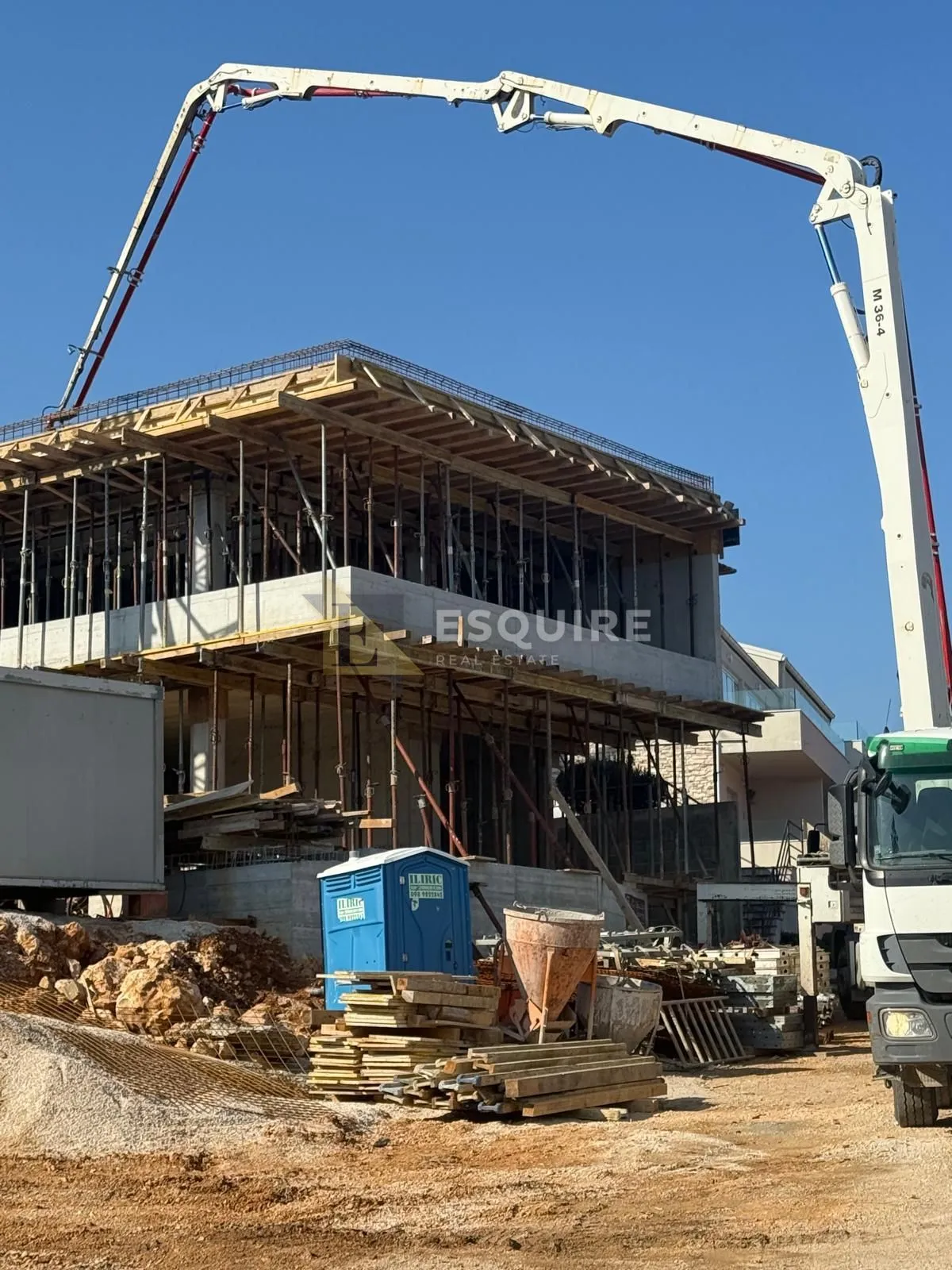 VINJERAC - LUKSUZNI PROJEKT penthouse E-5 s infinity bazenom na krovnoj terasi!! - Vinjerac, Posedarje