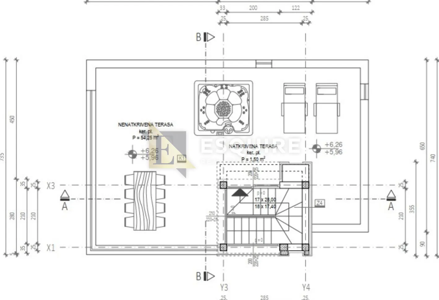 zadar - diklo - četverosobna vila 1. red do mora - 150m2 - slika 57