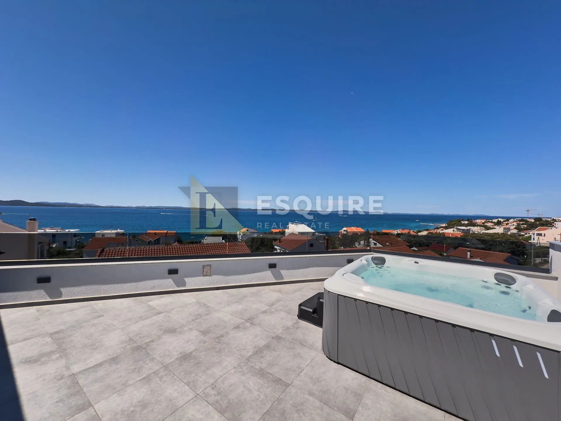 petrčane - punta skala luksuzni penthouse s krovnom terasom nadomak mora!! - slika 19