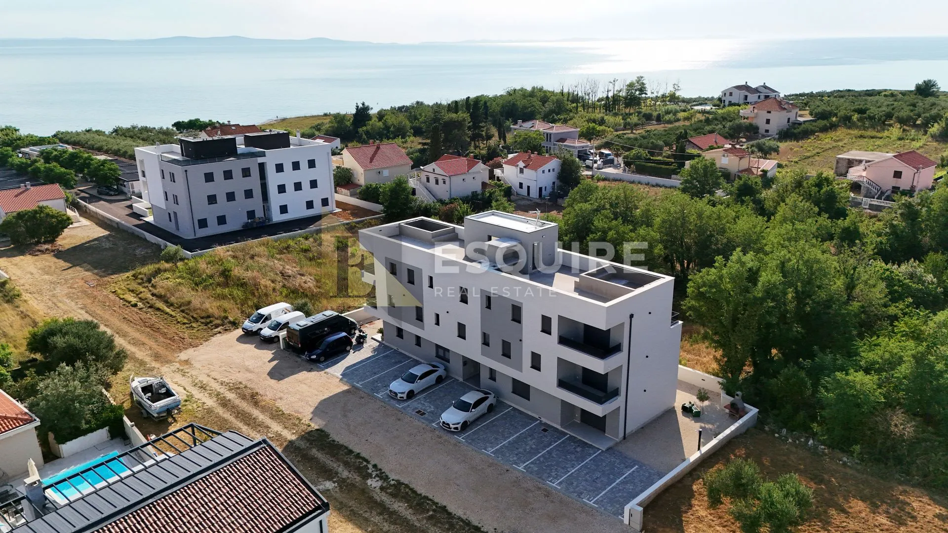 zadar - privlaka penthouse s6 s bazenom i pogledom na more - 82 m2 - slika 2