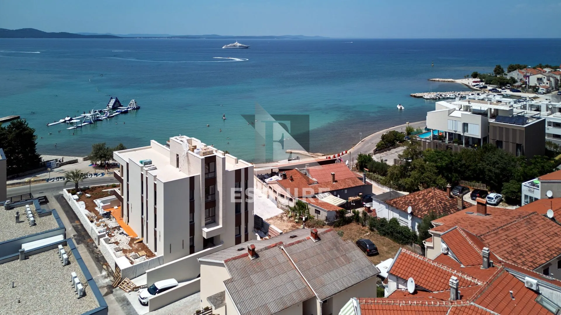 zadar - diklo - dvosoban stan s2 u prizemlju s bazenom 1. red do mora - 166,25m2 - slika 8