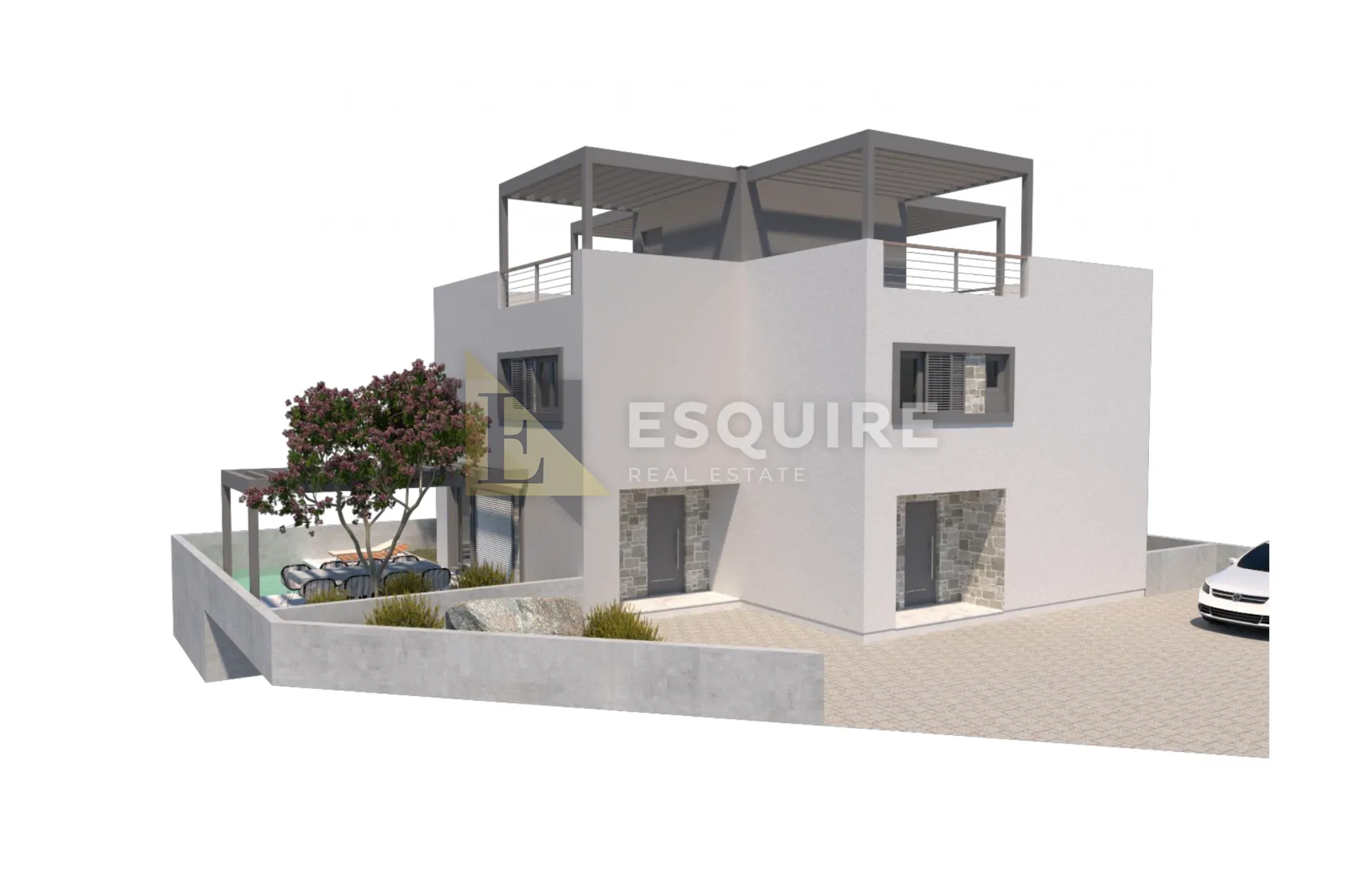 nin - moderna duplex kuća s bazenom samo 60 m od mora!!! - slika 22