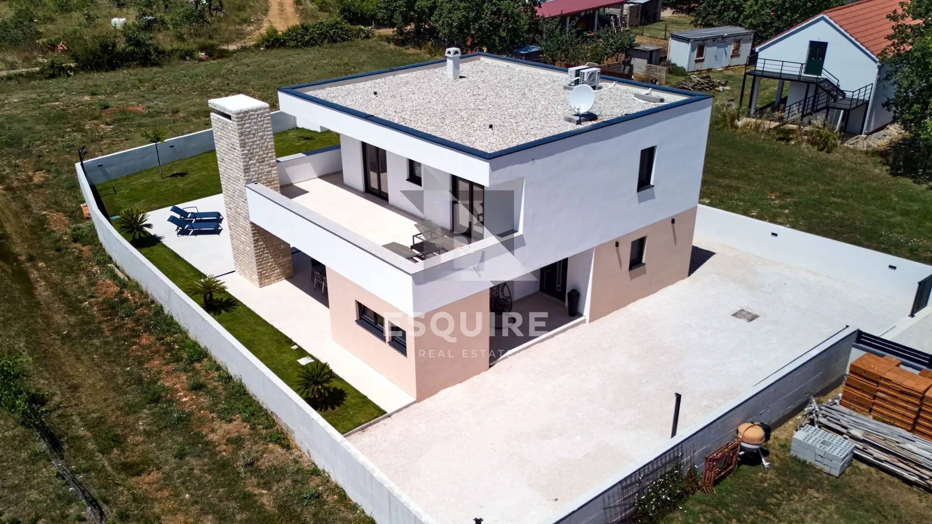 nin - žerava - moderna trosobna vila s bazenom - 188m2 - slika 9