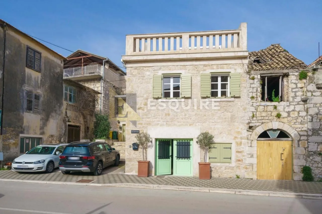 zaton - šibenik - prvi red uz more - luxury stone house - slika 19