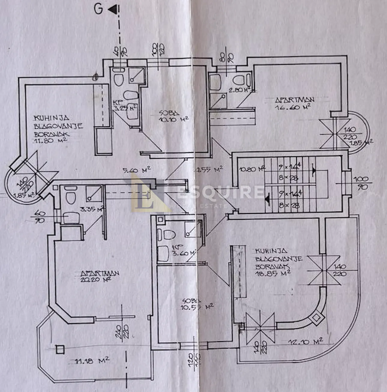 zaton - luksuzna vila s bazenom, 8 spavaćih soba - 385m2 - slika 45