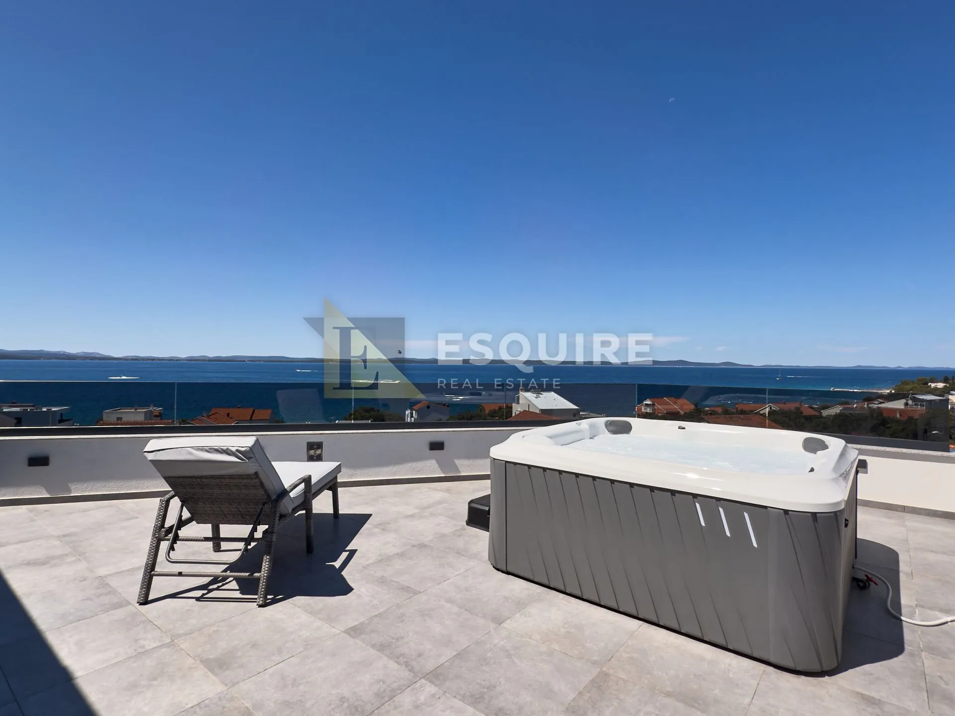 petrčane - punta skala luksuzni penthouse s krovnom terasom nadomak mora!! - slika 36