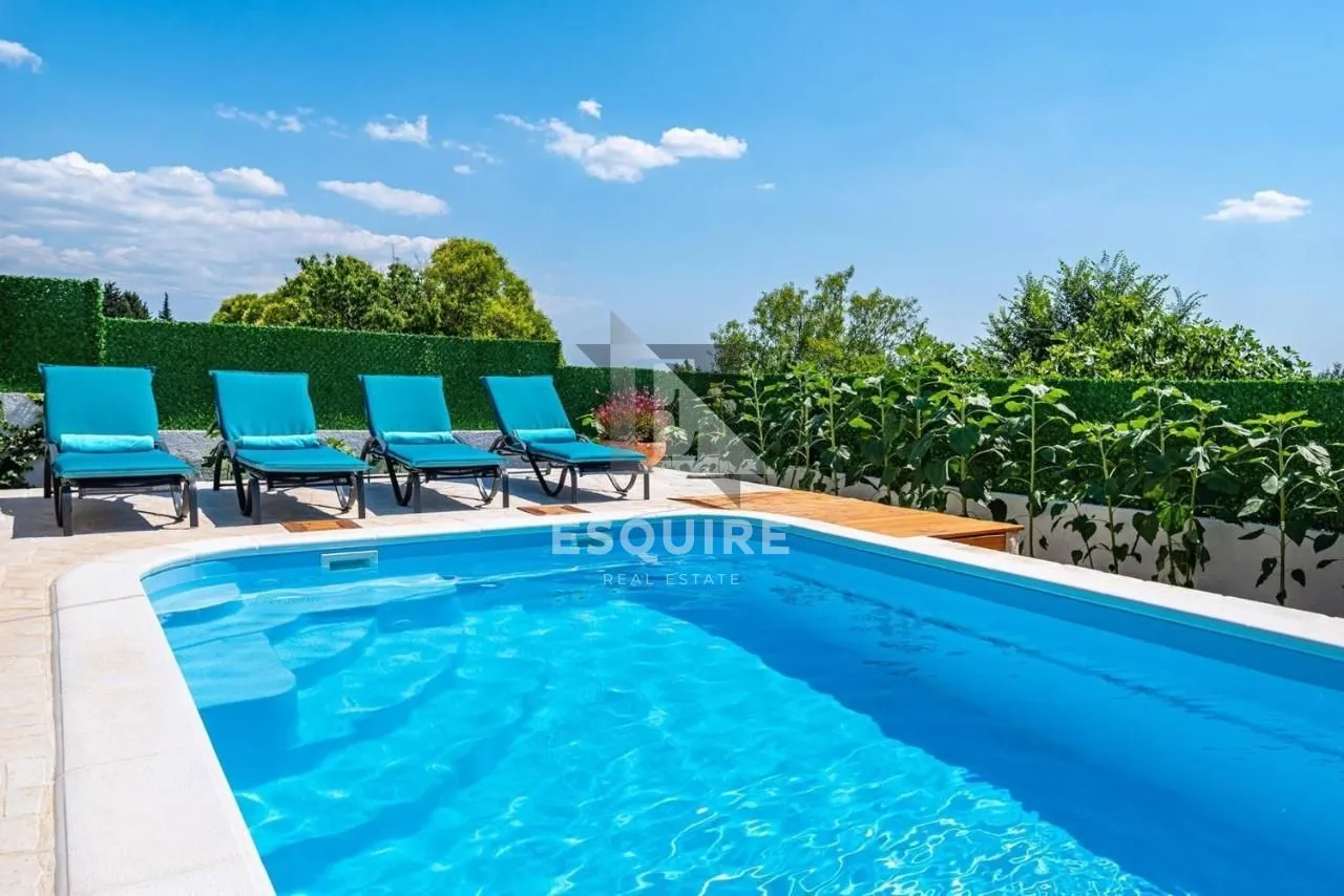 zadar - kuća sa bazenom i pogledom na terenu od 1200m2 - slika 22