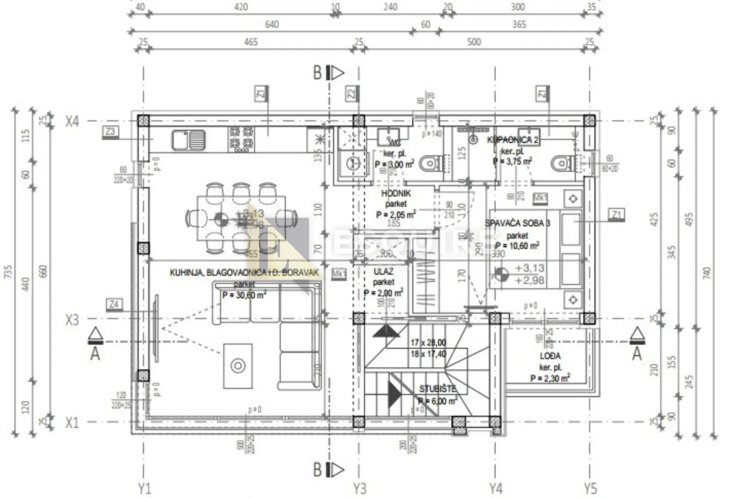 zadar - diklo - četverosobna vila 1. red do mora - 150m2 - slika 56