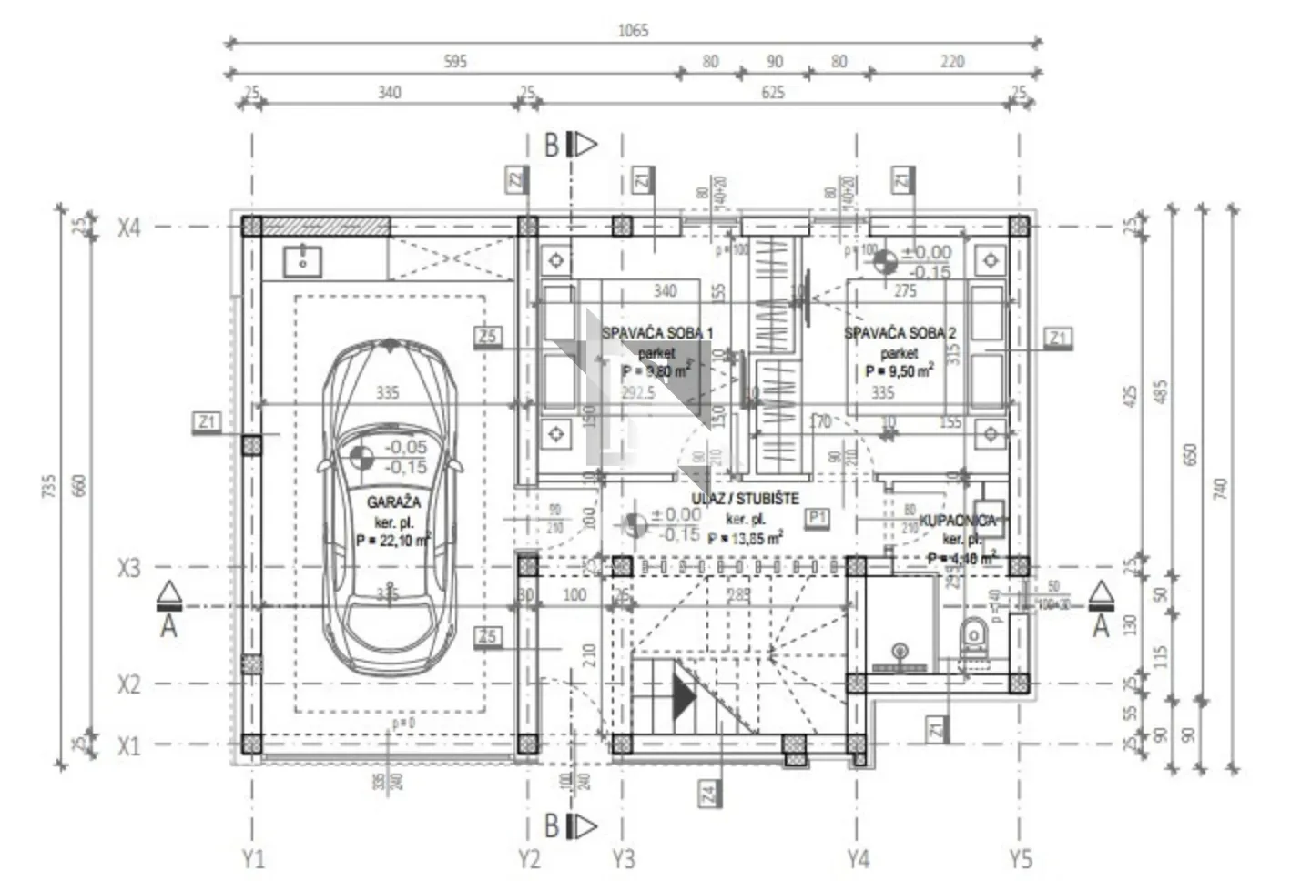 zadar - diklo - četverosobna vila 1. red do mora - 150m2 - slika 55