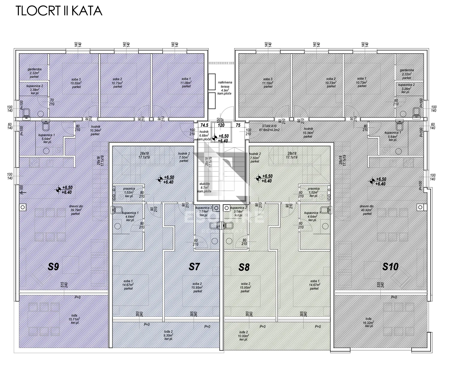 privlaka - trosoban stan s5 na 1. katu, useljivo - 106m2 - slika 27