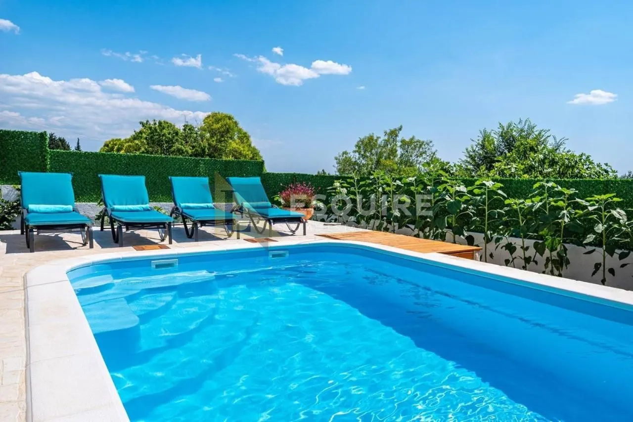 zadar - kuća sa bazenom i pogledom na terenu od 1200m2 - slika 22