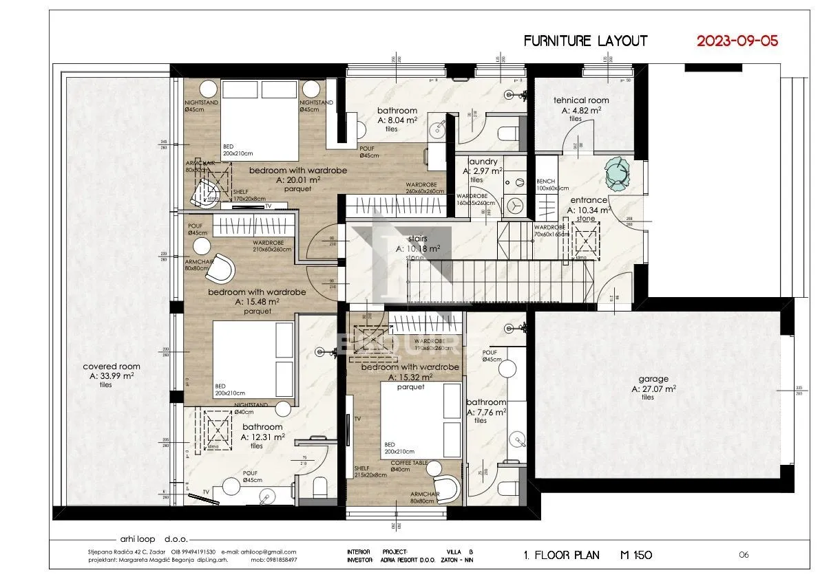 zaton - luksuzna četverosobna vila 1. red do mora - 260m2 - slika 9