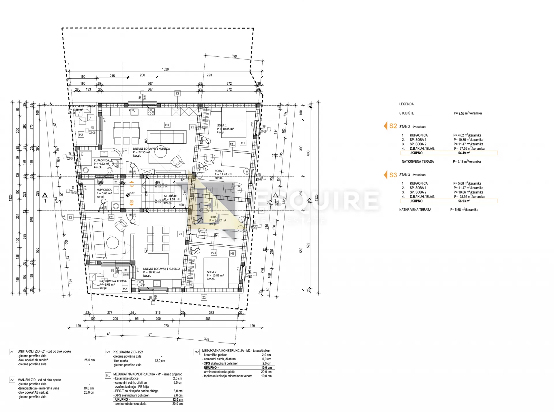 zadar - bili brig dvosoban stan s3 od 68 m2 u novogradnji – 1. kat!! - slika 18