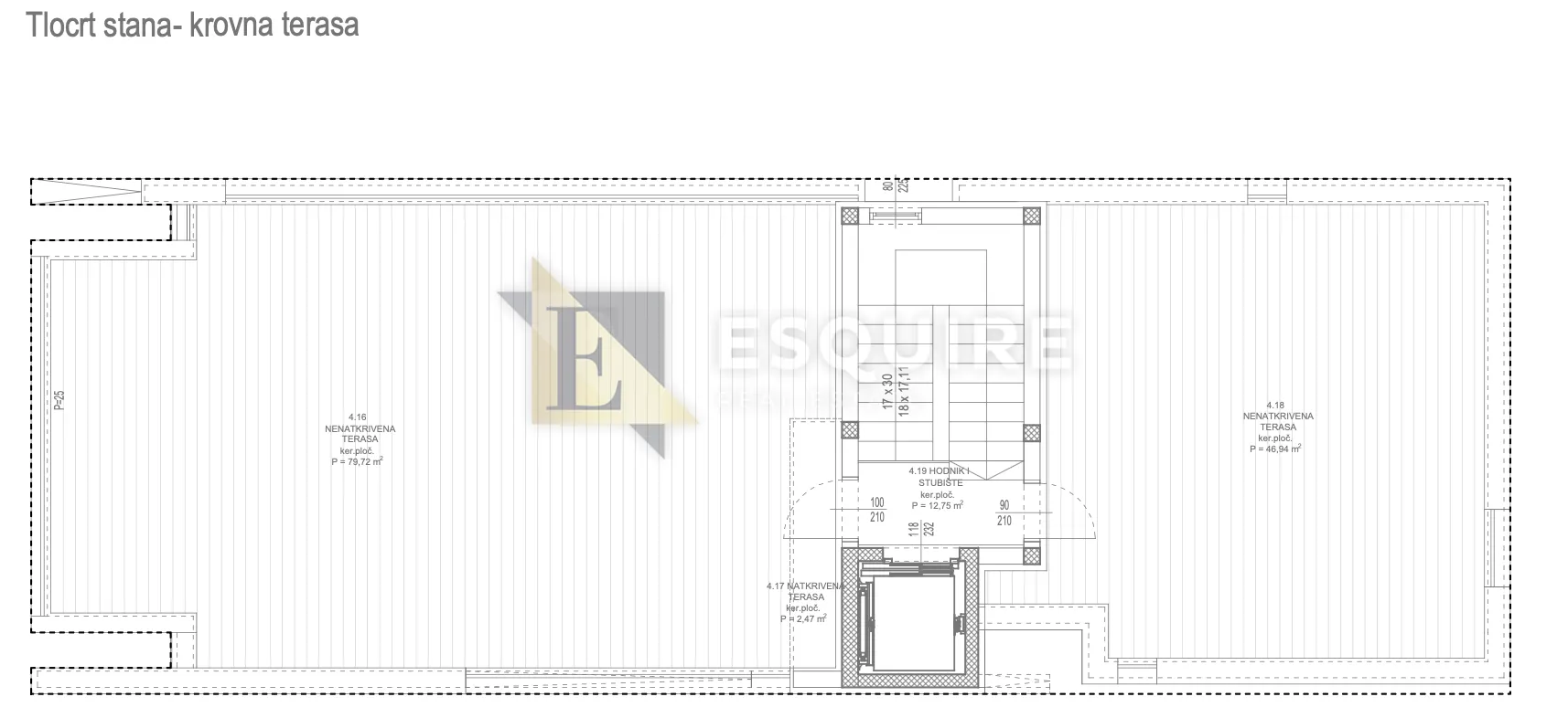 kožino - luksuzni trosoban penthouse s4 - 176m2 - slika 25