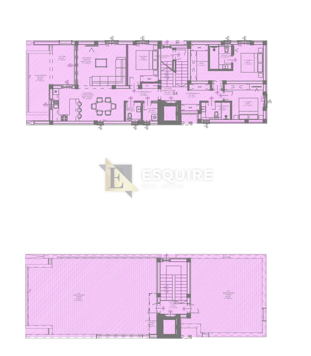 kožino - luksuzni trosoban penthouse s4 - 176m2 - slika 26