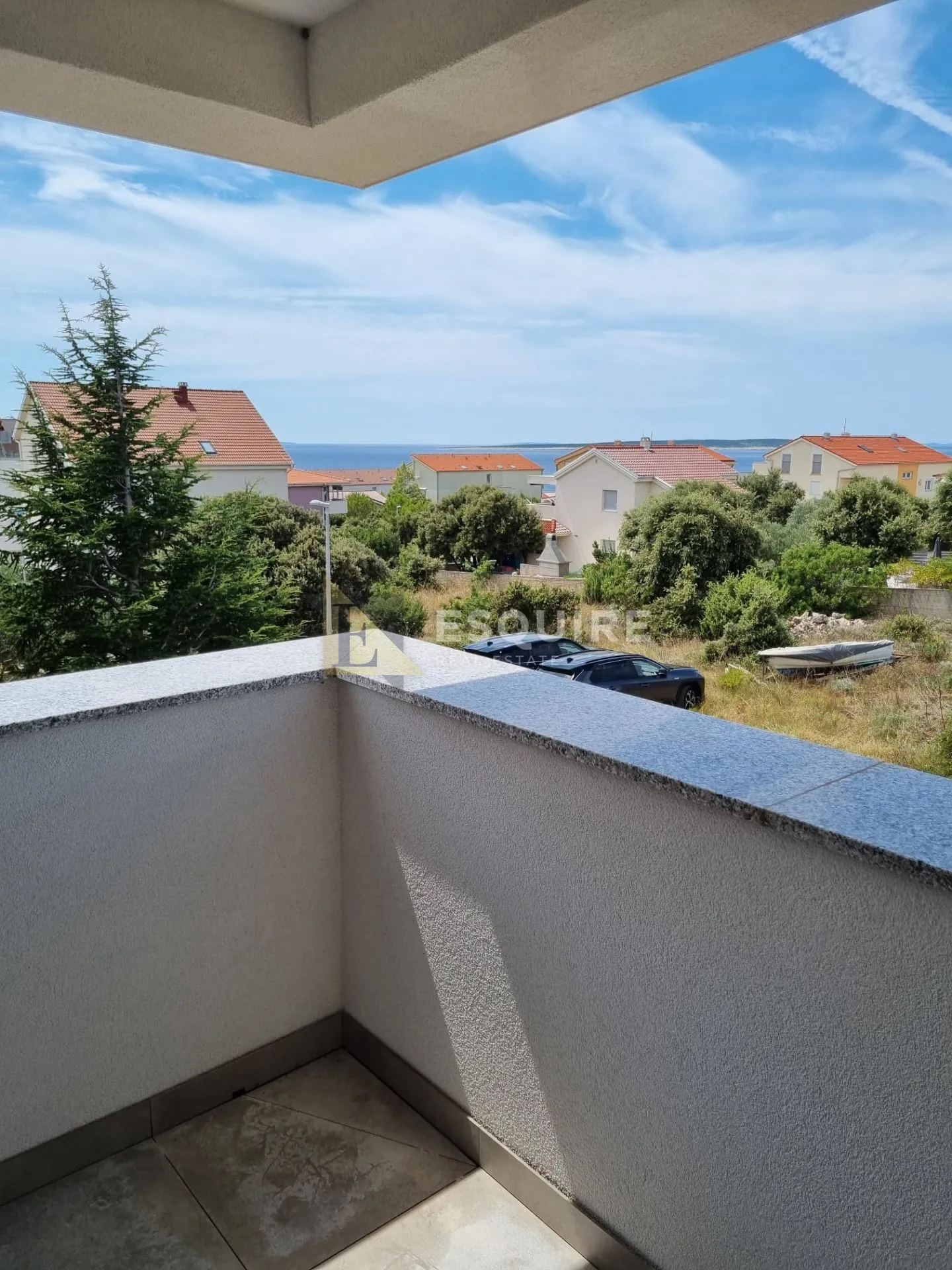 PAG - MANDRE Trosoban apartman s pogledom na more - 117m2 - Mandre, Kolan