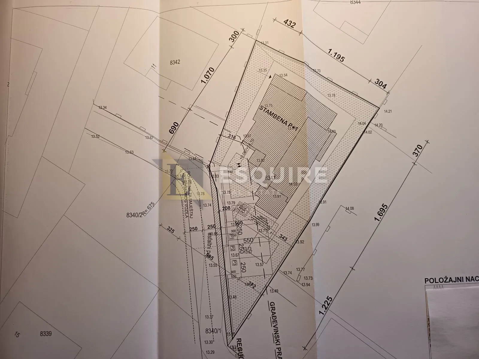 privlaka - mletak - zemljište s dozvolom za kuću - 475m2 - slika 4