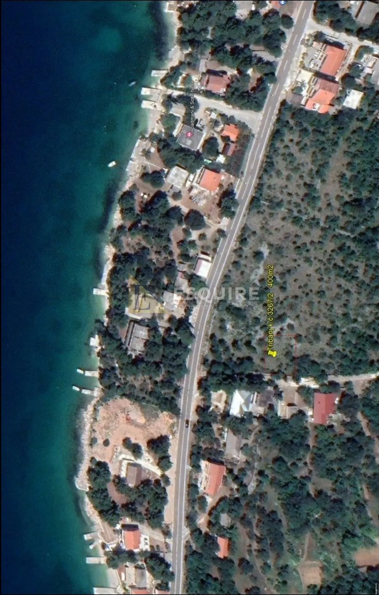 TRIBANJ- GRAĐEVINSKO ZEMLJIŠTE, 400m2 - Tribanj, Starigrad Paklenica