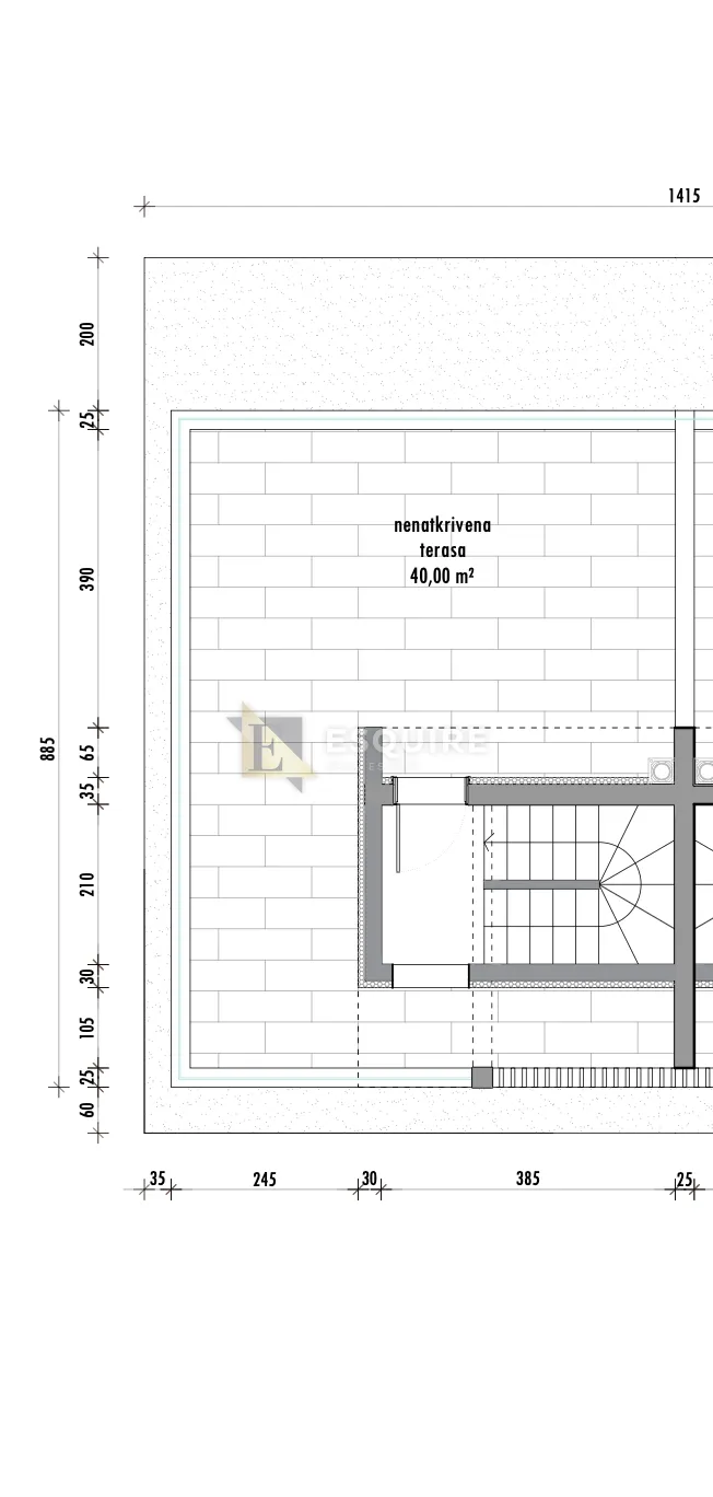 privlaka – moderna duplex vila s bazenom i panoramskim pogledom na more!! - slika 18