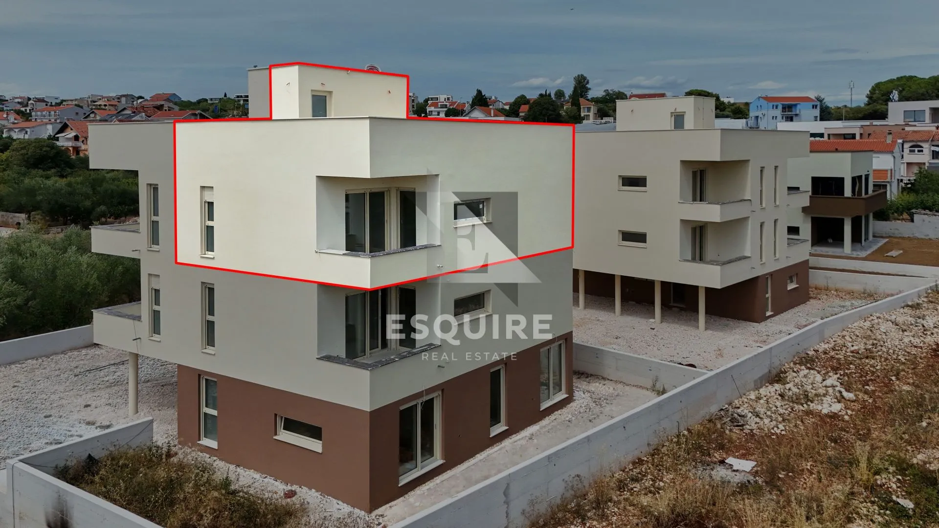 zadar - bili brig dvosoban penthouse s5 od 83 m2 s krovnom terasom– novogradnja!! - slika 2