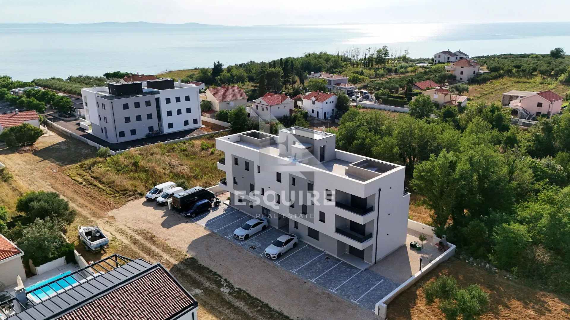 zadar - privlaka penthouse s6 s bazenom i pogledom na more - 82 m2 - slika 2
