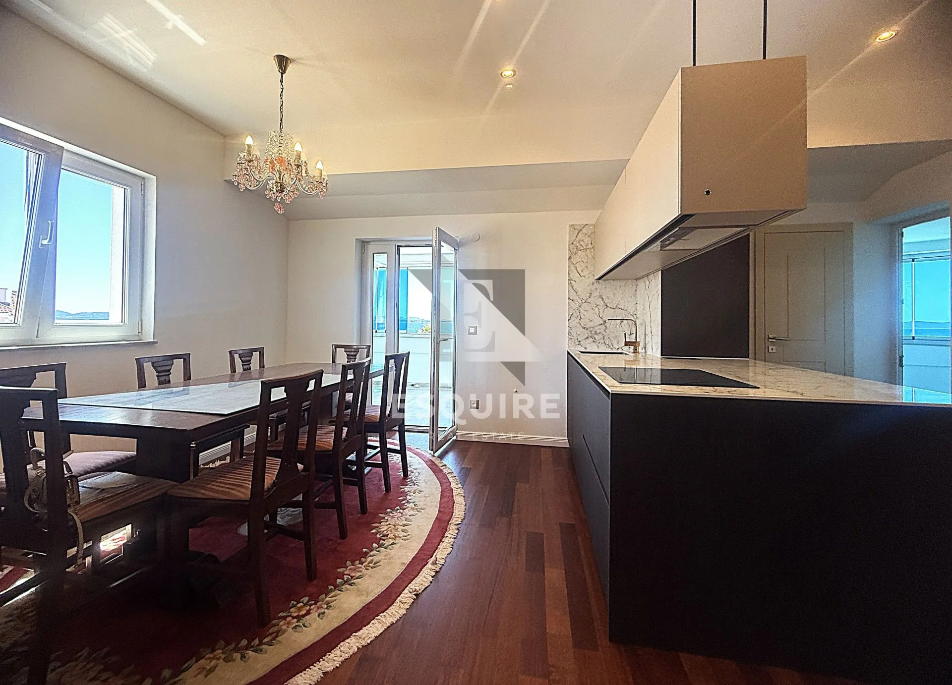 punta skala - petrčane - drugi red od mora namješten luksuzni penthouse, 168 m²!!! - slika 21