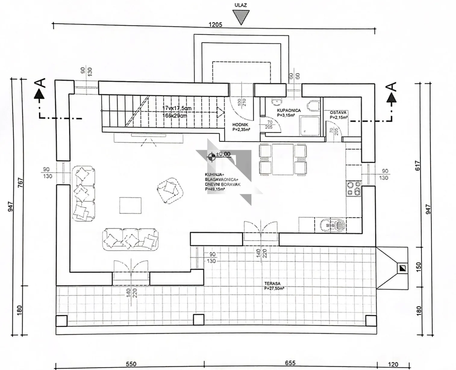 radovin - četverosobna vila katnica s bazenom - 170m2 - slika 23