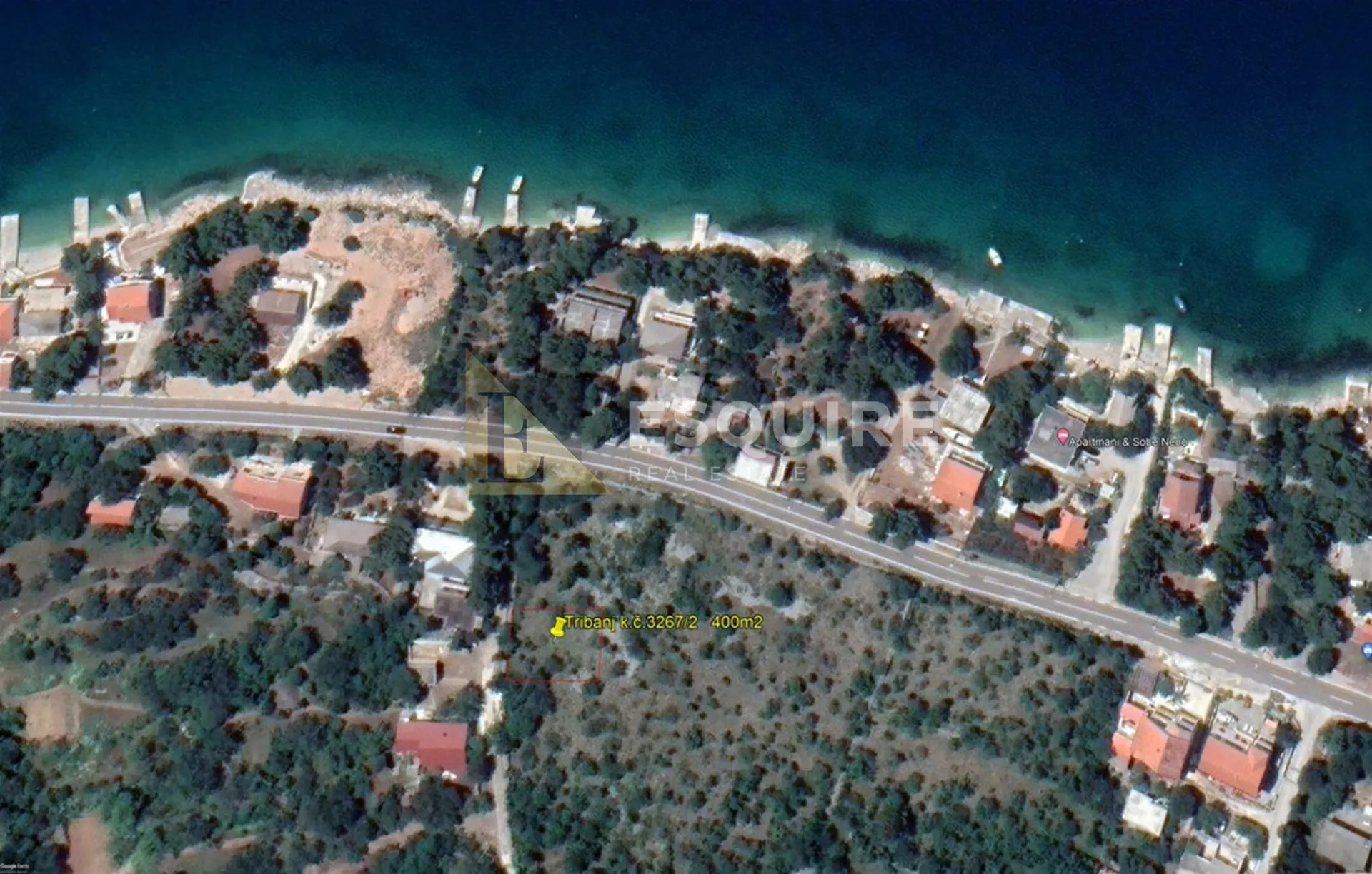 tribanj- građevinsko zemljište, 400m2 - slika 2