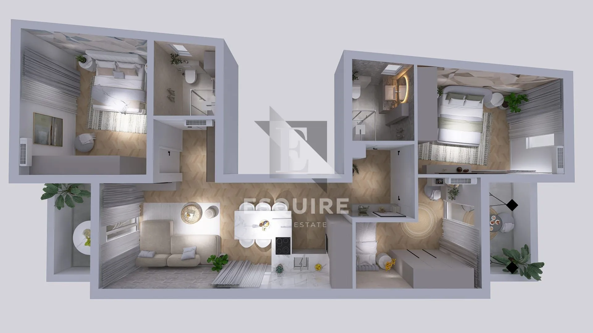 pag - mandre trosoban apartman s pogledom na more - 117m2 - slika 20