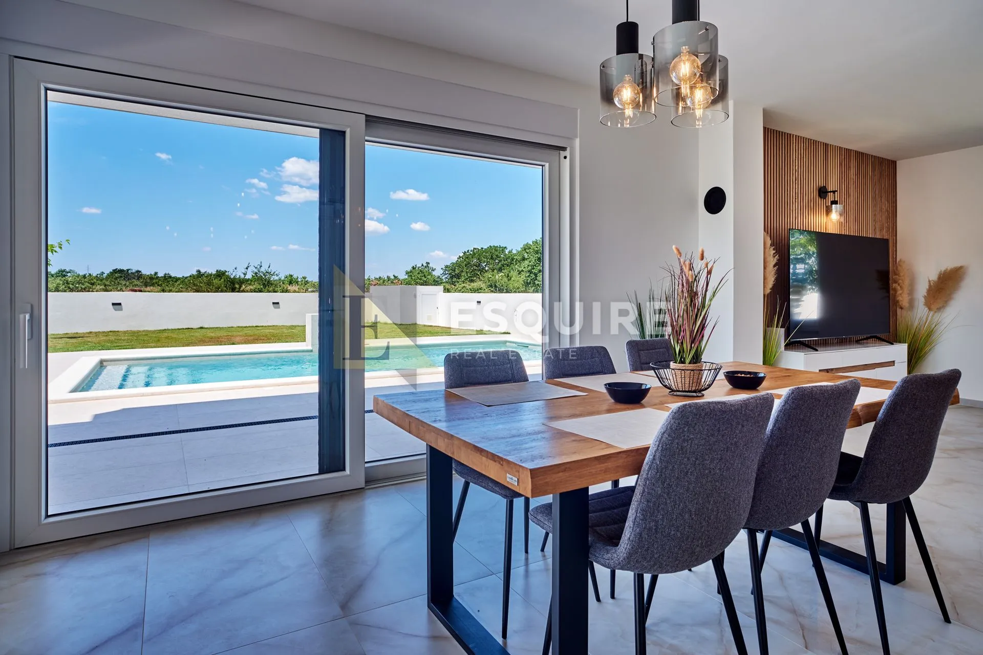 nin - žerava - moderna trosobna vila s bazenom - 188m2 - slika 17