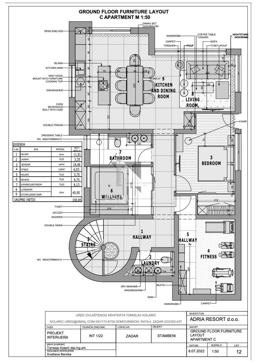zaton - luksuzna četverosobna vila 1. red do mora - 240m2 - slika 19