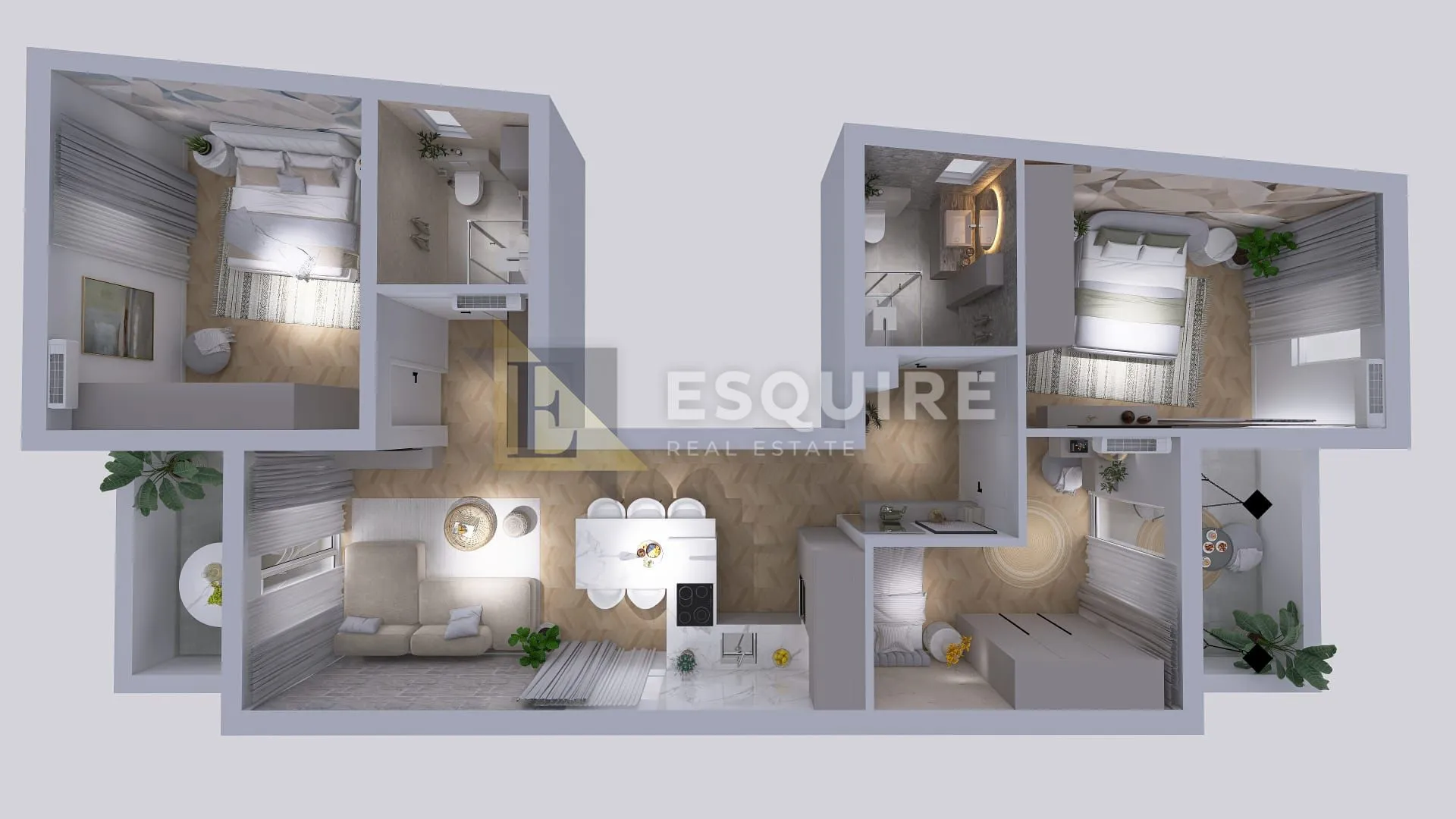 pag - mandre trosoban apartman s pogledom na more - 117m2 - slika 20