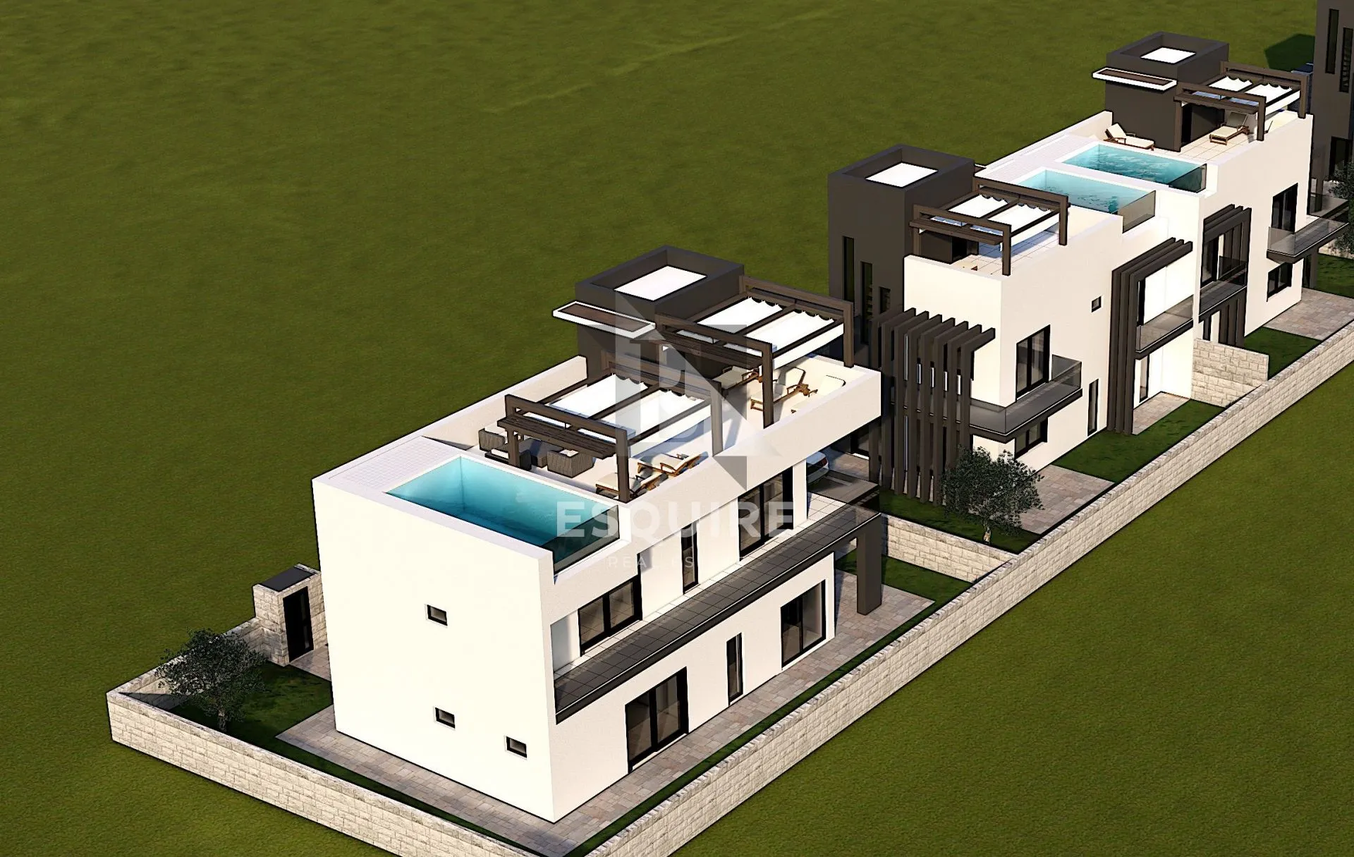 privlaka / sabunike – luksuzne duplex vile s krovnim bazenom i pogledom na more! - slika 2
