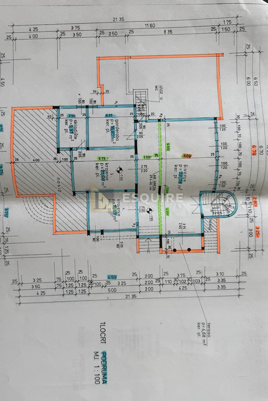 zaton - dvije poslovno stambene zgrade - 1200m2 - slika 36