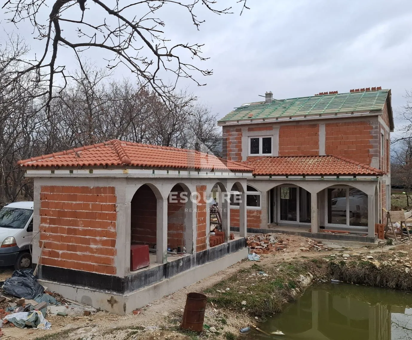 poličnik - katnica sa bazenom i konobom u izgradnji - 158m2 - slika 15