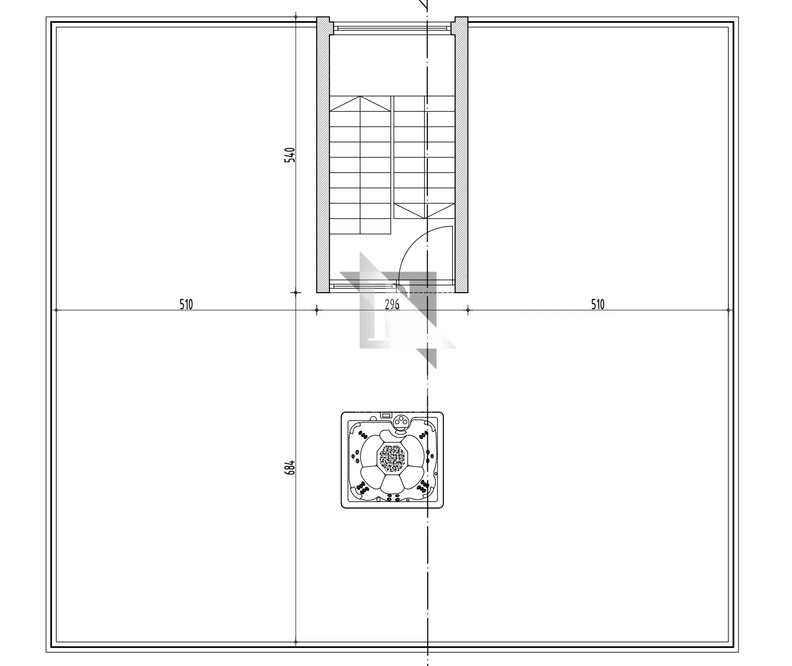 turanj - dvosoban penthouse 70m od mora - 101m2 - slika 30