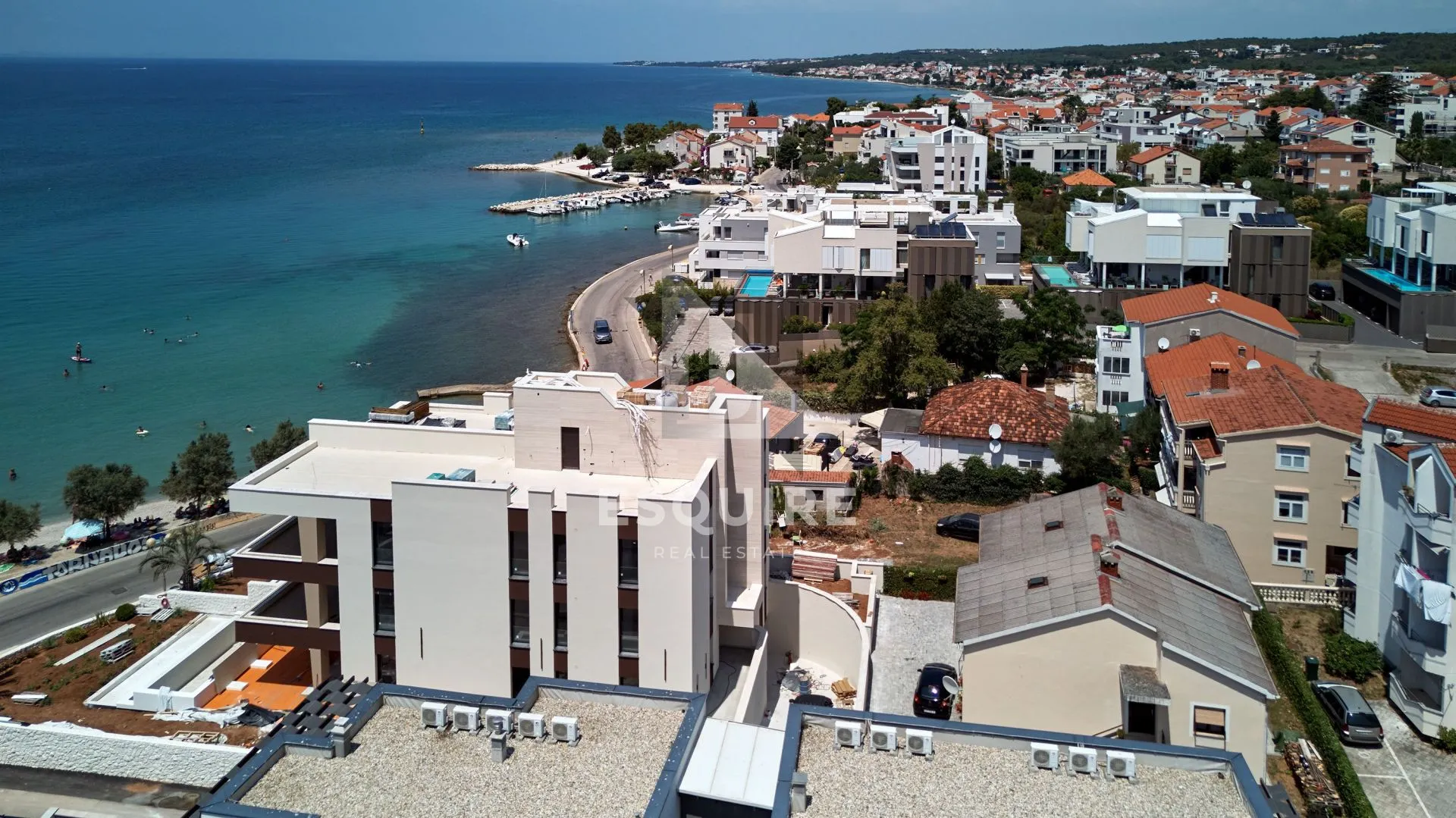 zadar - diklo - dvosoban stan s2 u prizemlju s bazenom 1. red do mora - 166,25m2 - slika 10
