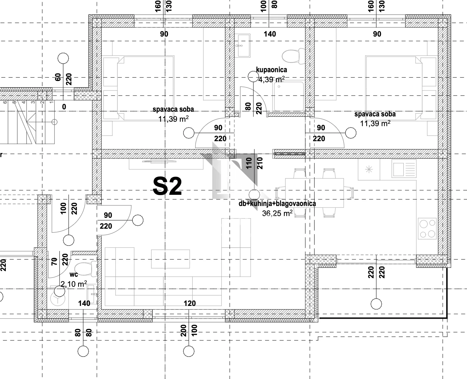 zadar - privlaka dvosoban stan s2 u novogradnji - 83m2 - slika 19
