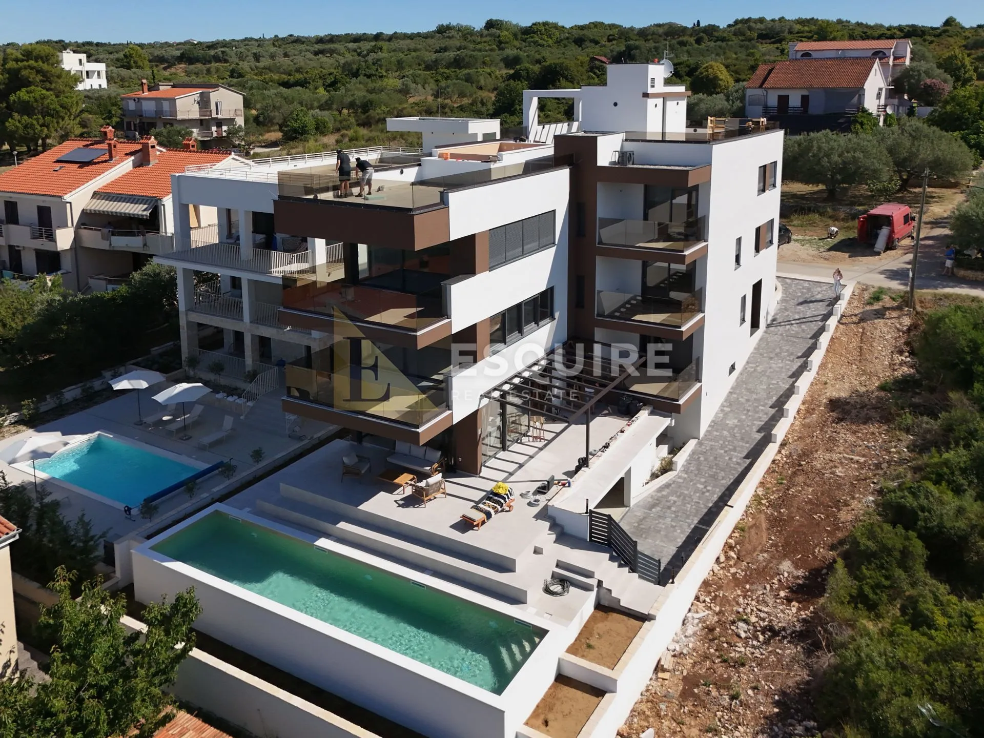 ZADAR - KOŽINO Luksuzan trosoban stan S3 s panoramskim pogledom, 100m od mora - 125m2 - Kožino, Zadar